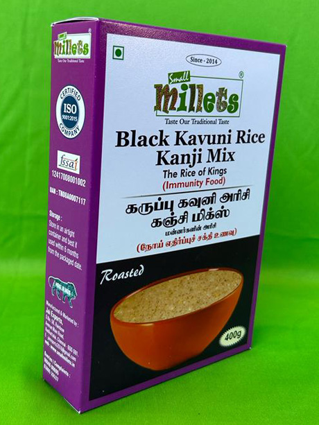 Black Kavuni Rice Kanji Mix