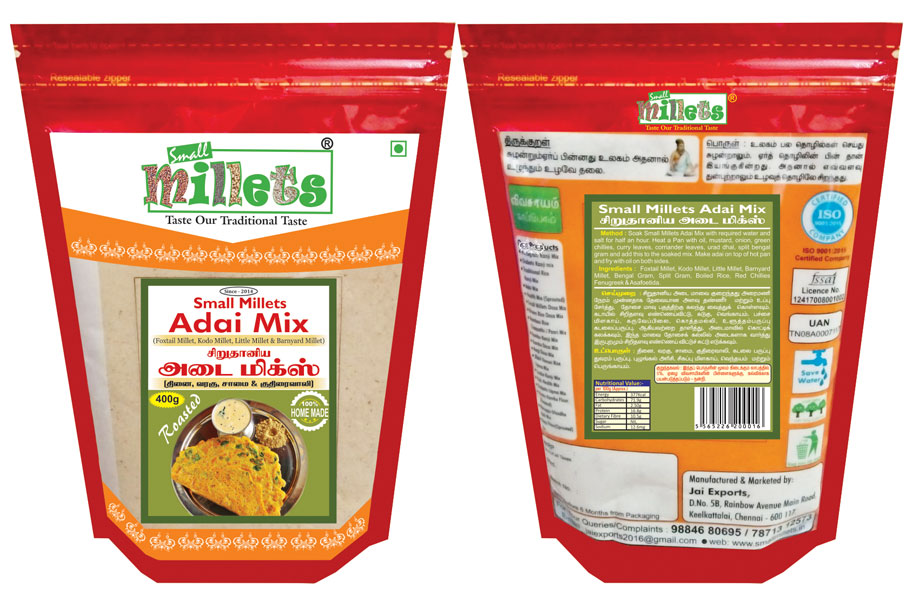 Adai mix small millet chennai