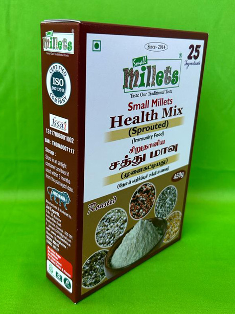 Health Mix Sprouted chennai Small Millets